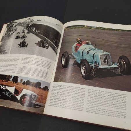 Libro Storia delle macchine da corsa Giovanni Lurani 1970