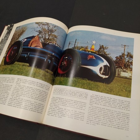 Libro Storia delle macchine da corsa Giovanni Lurani 1970