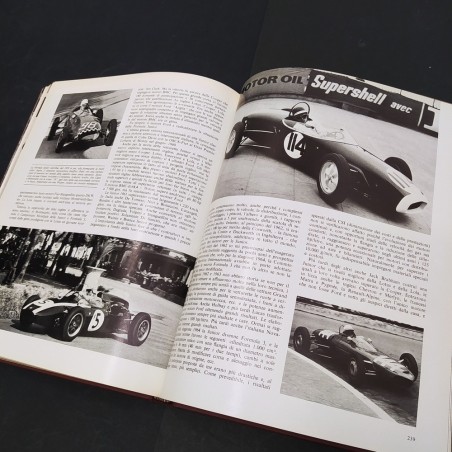 Libro Storia delle macchine da corsa Giovanni Lurani 1970