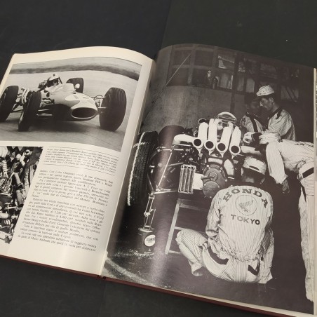 Libro Storia delle macchine da corsa Giovanni Lurani 1970
