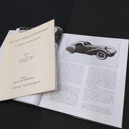 Libro Bugatti yesterday and today – The Atlantic and other articles l. G. Matthe
