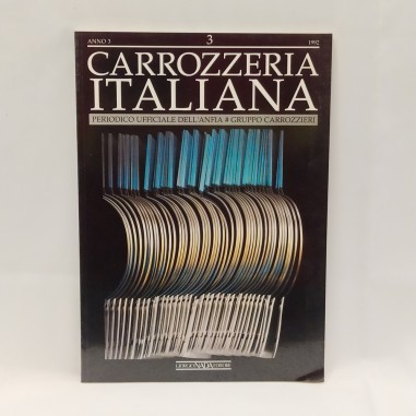 Libro Carrozzeria italiana Periodico ufficiale dell’ANFIA Anno 3 1992