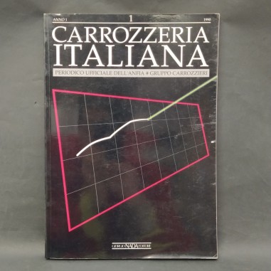 Libro Carrozzeria italiana Periodico ufficiale dell’ANFIA Anno 1 1990