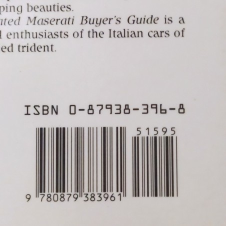 Libro Illustrated Maserati buyer’s guide -Second edition Richard Crump, Rob de l