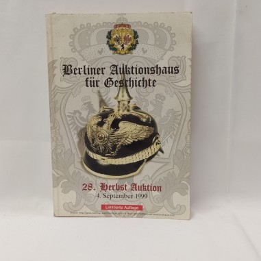 Libro Berliner Auktionshaus fur Geschichte. 28 Herbs Auktion 1999