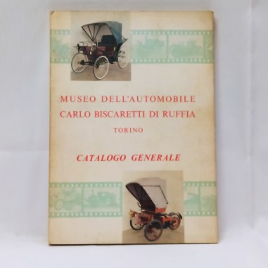 Libro Museo dell’automobile Carlo Biscaretti di Ruffa – Catalogo generale 1966