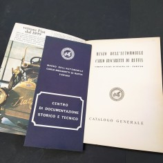 Libro Museo dell’automobile Carlo Biscaretti di Ruffa – Catalogo generale 1966 2