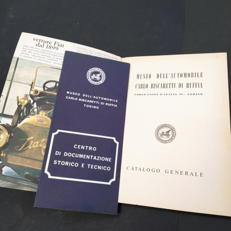 Libro Museo dell’automobile Carlo Biscaretti di Ruffa – Catalogo generale 1966