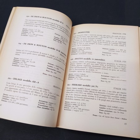 Libro Museo dell’automobile Carlo Biscaretti di Ruffa – Catalogo generale 1966