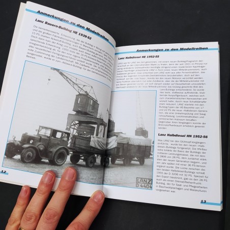 Libro Typen kompass – Lanz Bulldog 1921-1960 Peter Schneider 1999