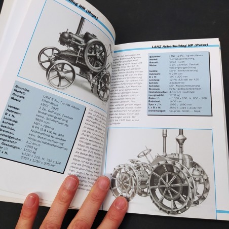 Libro Typen kompass – Lanz Bulldog 1921-1960 Peter Schneider 1999