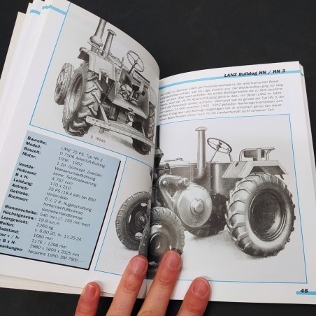 Libro Typen kompass – Lanz Bulldog 1921-1960 Peter Schneider 1999