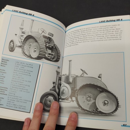 Libro Typen kompass – Lanz Bulldog 1921-1960 Peter Schneider 1999