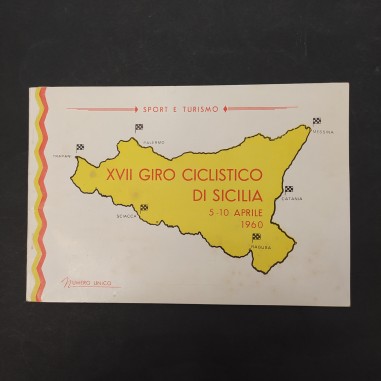 Libro XVII Giro ciclistico della Sicilia 5-10 aprile 1960 1960
