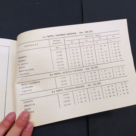 Libro XVII Giro ciclistico della Sicilia 5-10 aprile 1960 1960