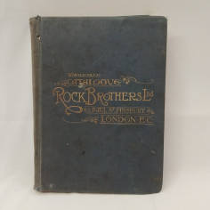 Libro Whole sale catalogue Rock Brothers L.td 263 pagine