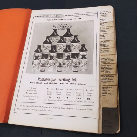 Libro Whole sale catalogue Rock Brothers L.td 263 pagine