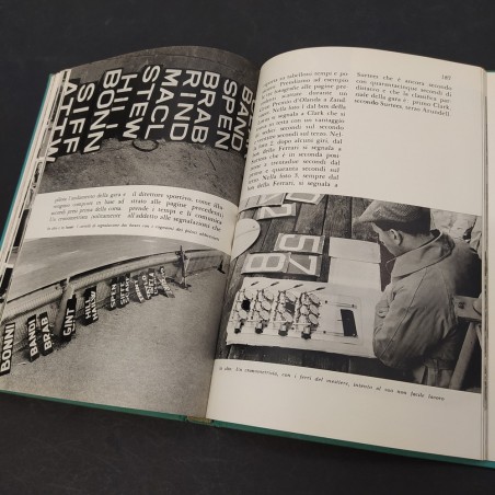 Libro Il vero pilota da corsa Giancarlo Baghetti, Tiziano M. Barbieri 1966