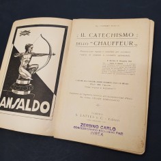 Libro Il catechismo del “chauffeur” Casimiro Boella 1927 2