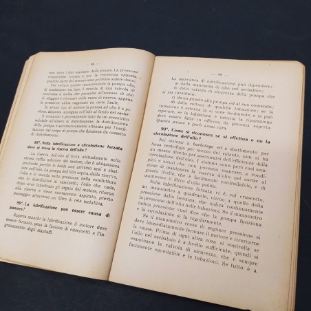 Libro Il catechismo del “chauffeur” Casimiro Boella 1927