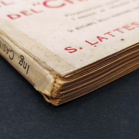 Libro Il catechismo del “chauffeur” Casimiro Boella 1927