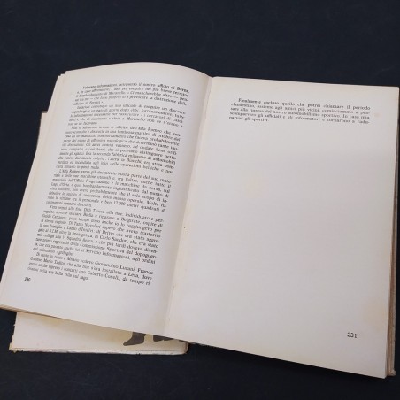 Libro Una vita con le corse Giovanni Canestrini 1962