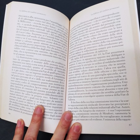 Libro Mirafiori Giuseppe Berta 1998 - 124 pagine