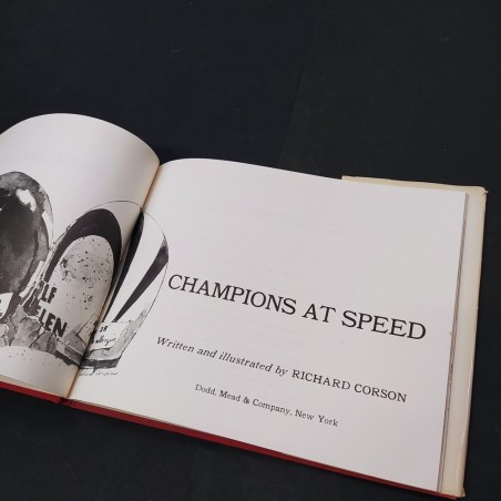Libro Champions at speed Richard Corson - Dodd, Mead and Co 1979