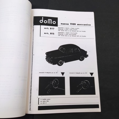 Libro Catalogo generale Domo - Fotocopie in bianco e nero del catalogo