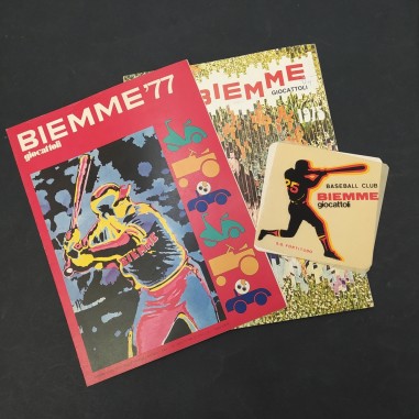 Lotto 2 cataloghi Biemme giocattoli 1975 e 1977 1975, 1977