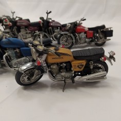 Lotto di 8 modelli Moto Polistil obsolete scala 1/15 condizioni discrete 2