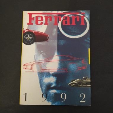 Annuario ufficiale Ferrari Year Book anno 1992 ottimo stato