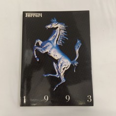 Annuario ufficiale Ferrari Year Book anno 1993 copertina scollata in costa