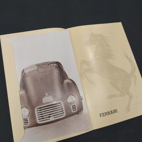 Ferrari ristampa Programma di fabbricazione 1946/1947 ottimo