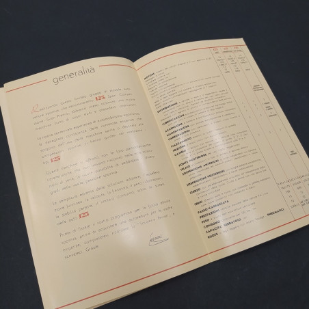 Ferrari ristampa Programma di fabbricazione 1946/1947 ottimo