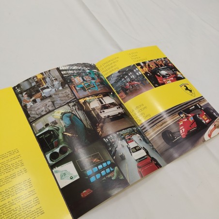 Brochure La Ferrari storia e attività della casa di Maranello 3/85