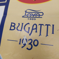 Locandina promozionale I più bei giochi di latta Bugatti - spellatura 2