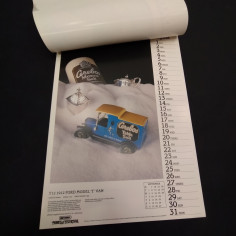 Calendario 1987 Matchbox International limited 2