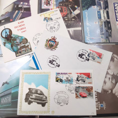 Raccoglitore con oltre 490 tra cartoline, foto auto corse e storiche 2
