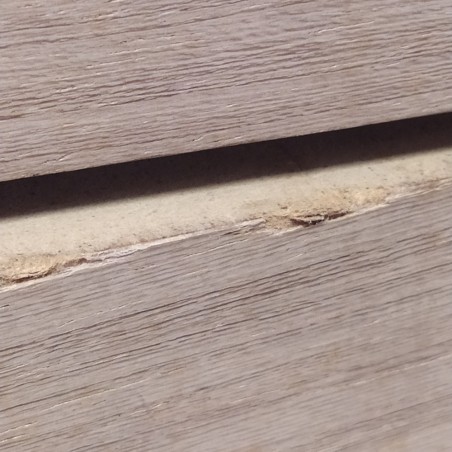 Scatola in legno cubica lato 28 cm con scorpione Abarth