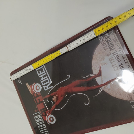 Targa in metallo Automobili Alfa Romeo - Riproduzione moderna 24x35 cm