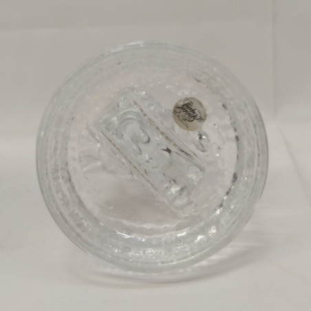 BIB trophee Or Michelin - Statuina originale Bibendum in vetro cristal d'Arques