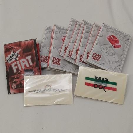Lotto accumulo di merchandising automobilistico FIAT