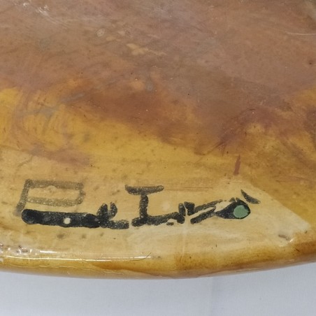 Piatto decorativo da esposizione ceramice Troise Campobasso