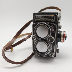 Rolleiflex Macchina fotografica Franke & Heidecke Syncro Compur Planar 1:2,8/80 2