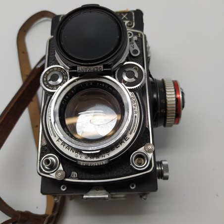 Rolleiflex Macchina fotografica Franke & Heidecke Syncro Compur Planar 1:2,8/80