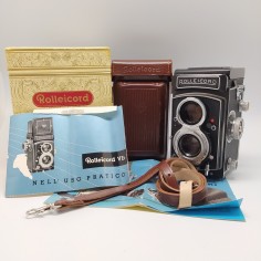 Rolleicord macchina fotografica modello VB 1:3,2/75  Xenar 1:3,5/75 con scatola