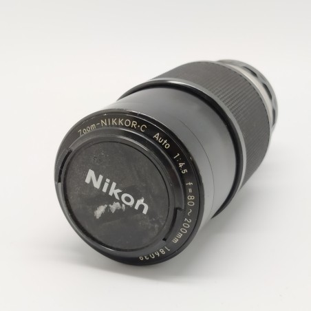 Nikon ottica zoom Nikkor-C Auto 1:4.5 f＝80-200 seriale 186039 usata