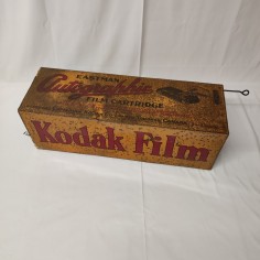 Insegna in latta Kodak scatola pellicola anni 20/30 forte ossidazione 2