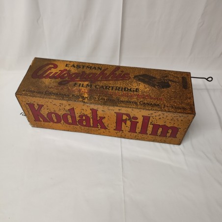 Insegna in latta Kodak scatola pellicola anni 20/30 forte ossidazione